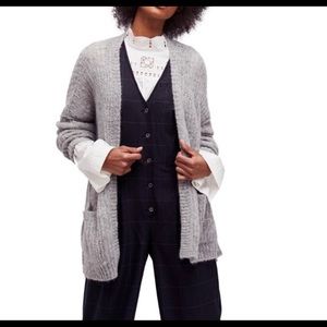 Free People Weekend Getaway Cardigan Alpaca